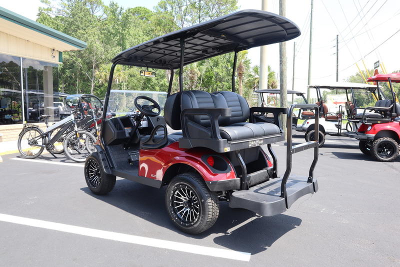 New 2023 E-Z-Go Express™ S4 ELiTE™ Lithium Flame Red - Image 4