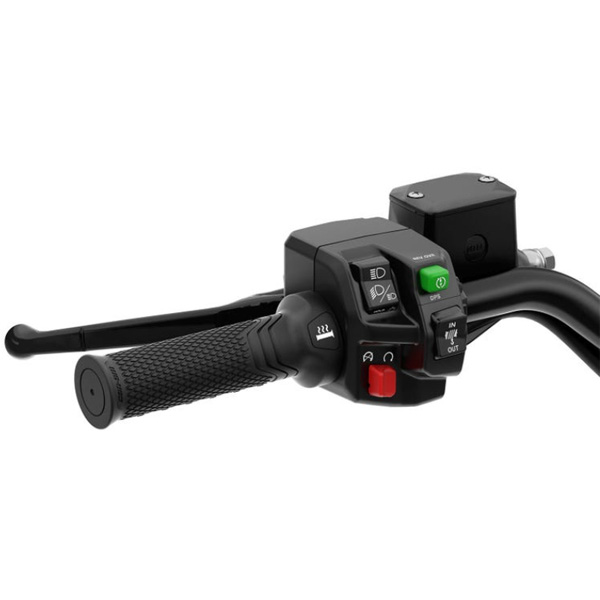 Integrated Heated Grips & Thumb Throttle Combo