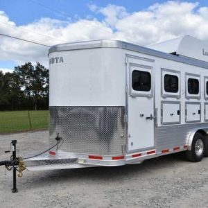 2018 Lakota 84HBPSL 4 Horse Trailer with 2' Short Wall